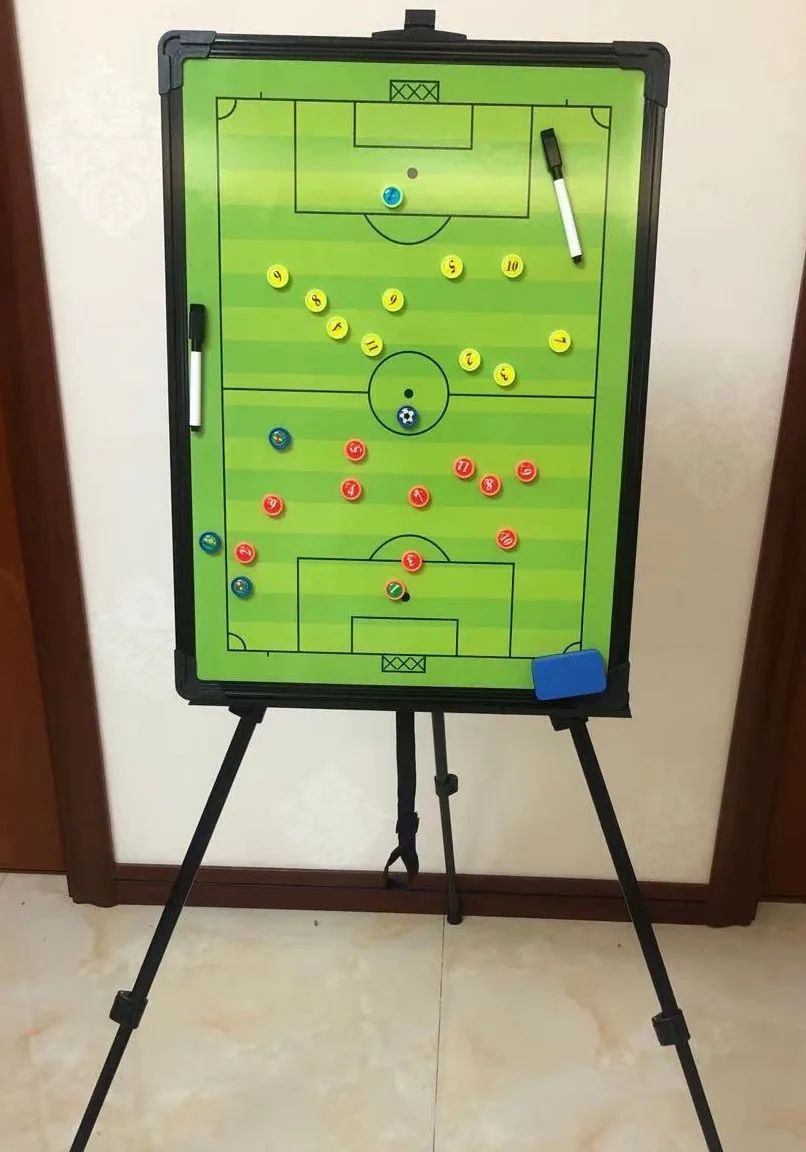 large magnetic soccer tactics board