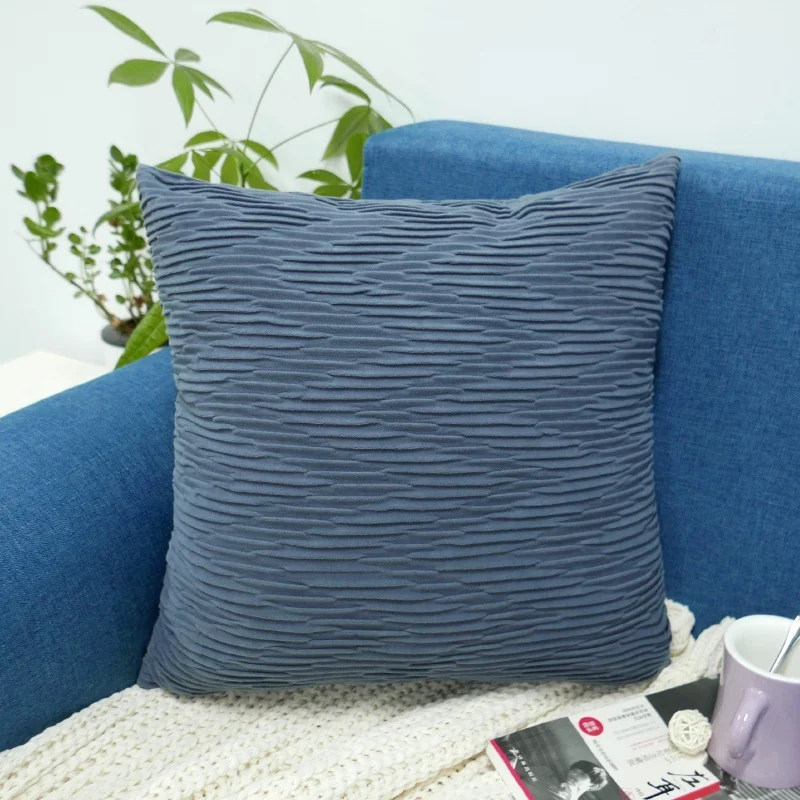 Custom Pleated Cushion Cover