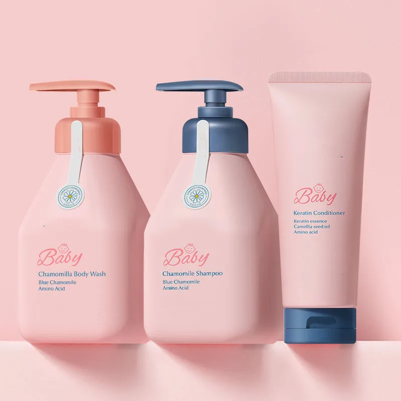 卸売空のキッズシャンプーとコンディショナーボトル300ml 500ml