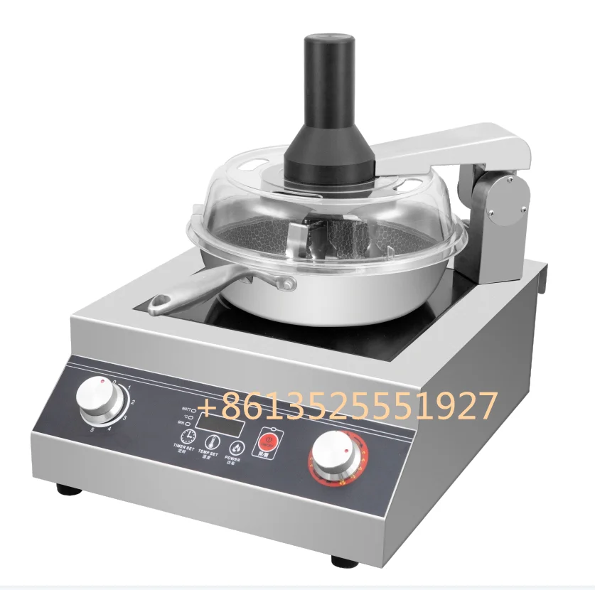 Chinese Food Electric Cooking Robot 220V 110V Commercial Automatic Stir Fry  Intelligent Cooking Machine Fried Rice