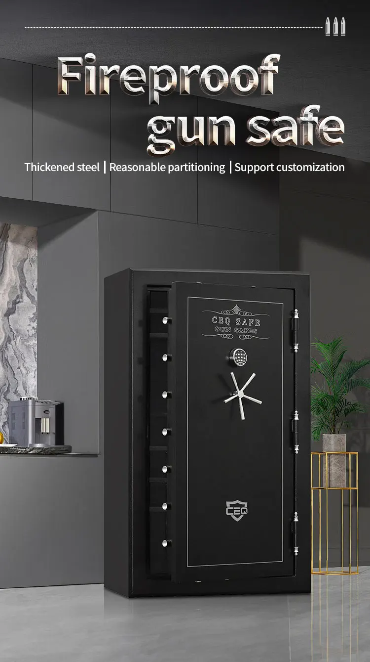 CEQSAFE American High Security Box Office Home Cheap Fireproof Safe Cabinet supplier