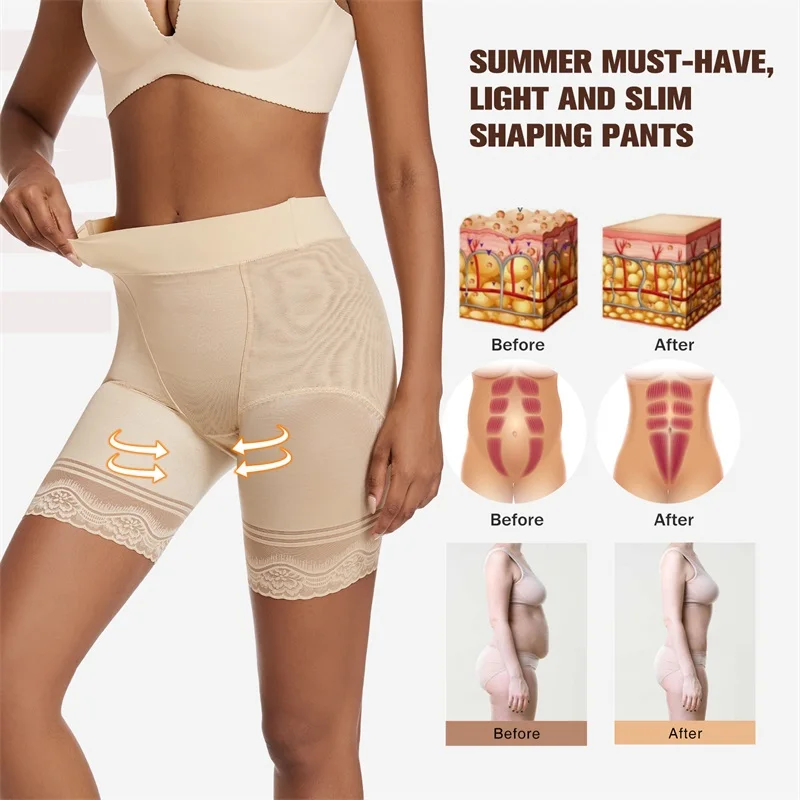 Women Full Body Tummi Underwear Tight Fitting Plus Size Panties Waist Trainer Trimmer Shaper Tummy Control Shaperwear factory