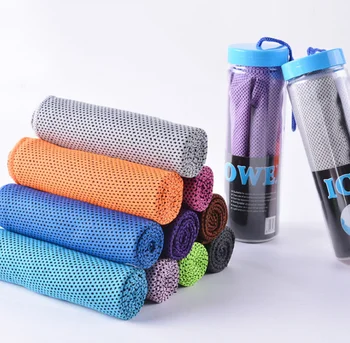 Cooling Towel Ice Towel, Microfiber Towel, Soft Breathable Chilly Towel Stay Cool for Yoga Sport Gym Workout Camping