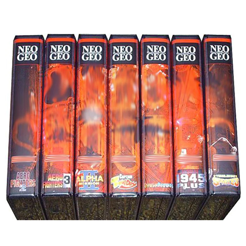 Neogeo Shockbox Replacement Case with Cover Art – Multicolor