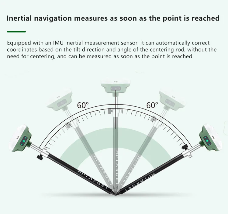 GNSS RTK Hi -target A30 Base and Rover upgrade for land surveying instruments