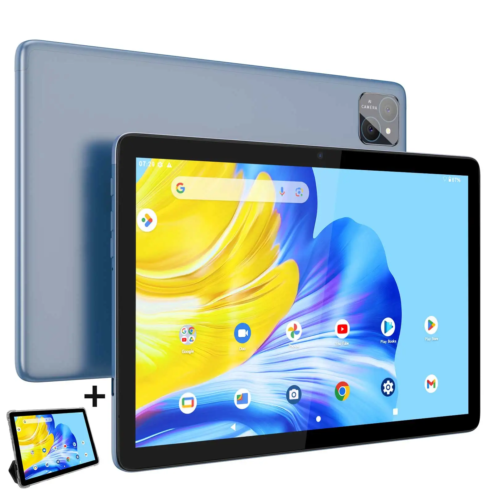 高品質で低価格なタブレットPC、10インチのAndroid 15搭載ノート