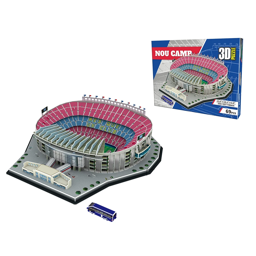 juventus stadium model 3d foam paper