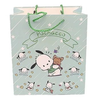 Premium Quality Pochacco Rectangle Gift Bags Customized Packaging Hot Stamping Gift Bag With Printing Process Paper Bag Gifts