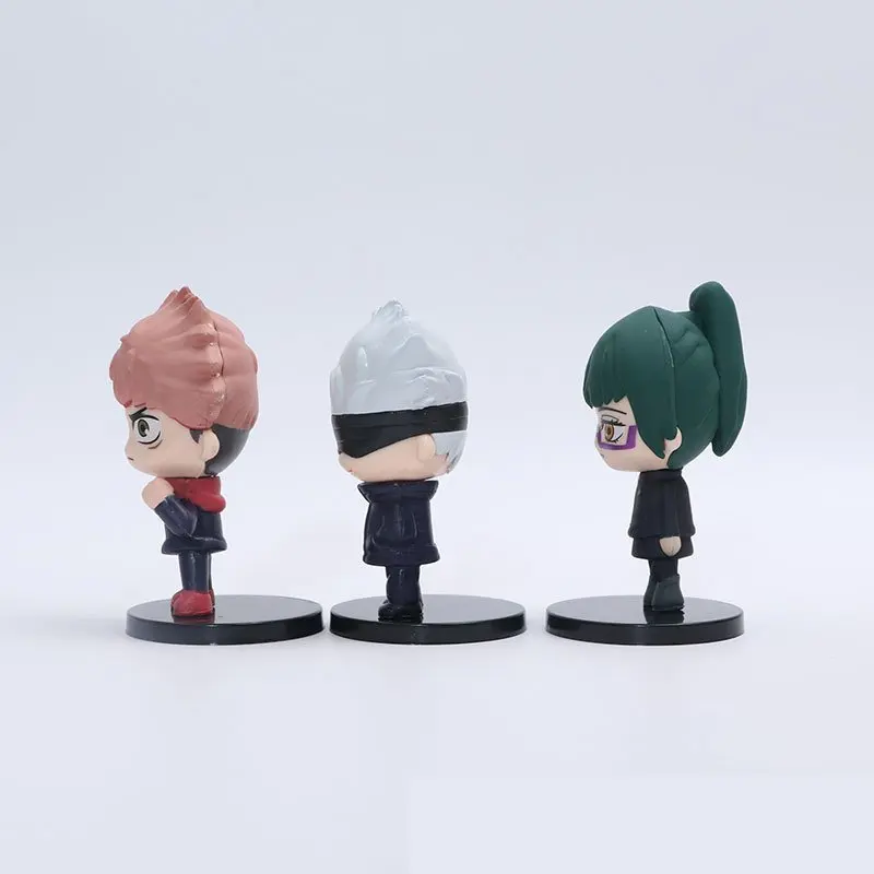 コミック・アニメ Anime Prize Figure Bulk Lot 11pcs Japan Wholesale 11pcs/set Japan Anime Cute Gojo Satoru Figurines