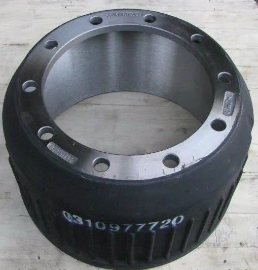 Heavy Duty Semi Truck Trailer Brake Drum For Bpw Brake Drum 0310977720
