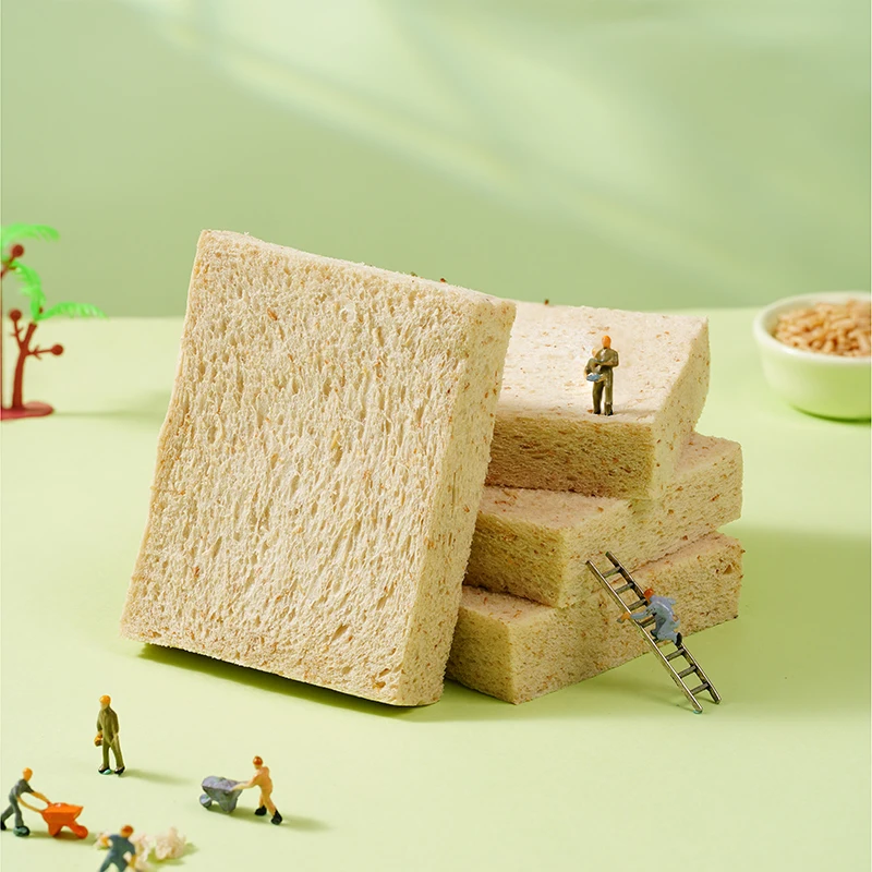 Карлос Фуд пять-ноль тост из цельной пшеницы Мягкий белый хлеб со вкусом сладкого зерна