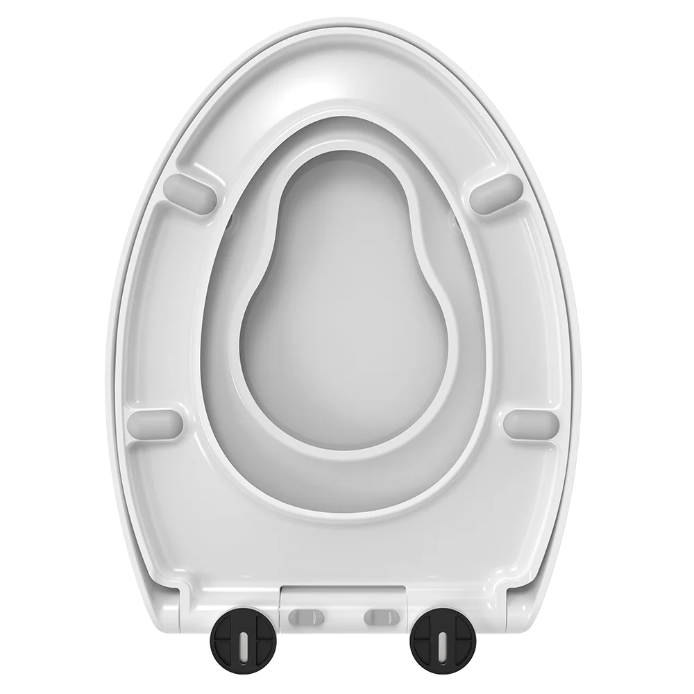American Style Elongated 19 Inch V Shape Family Toilet Seats With All ...