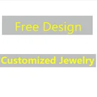 Custom Jewelry Factory High Quality 18k Gold Plated Jewellery Design 925 Silver Copper Made Custom Jewelry Manufacturers