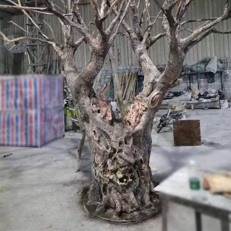 Индивидуальный размер и форма искусственного оливкового дерева для украшения сада