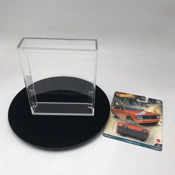 custom hotwheel  display case clear toy car case  hotwheel car display box