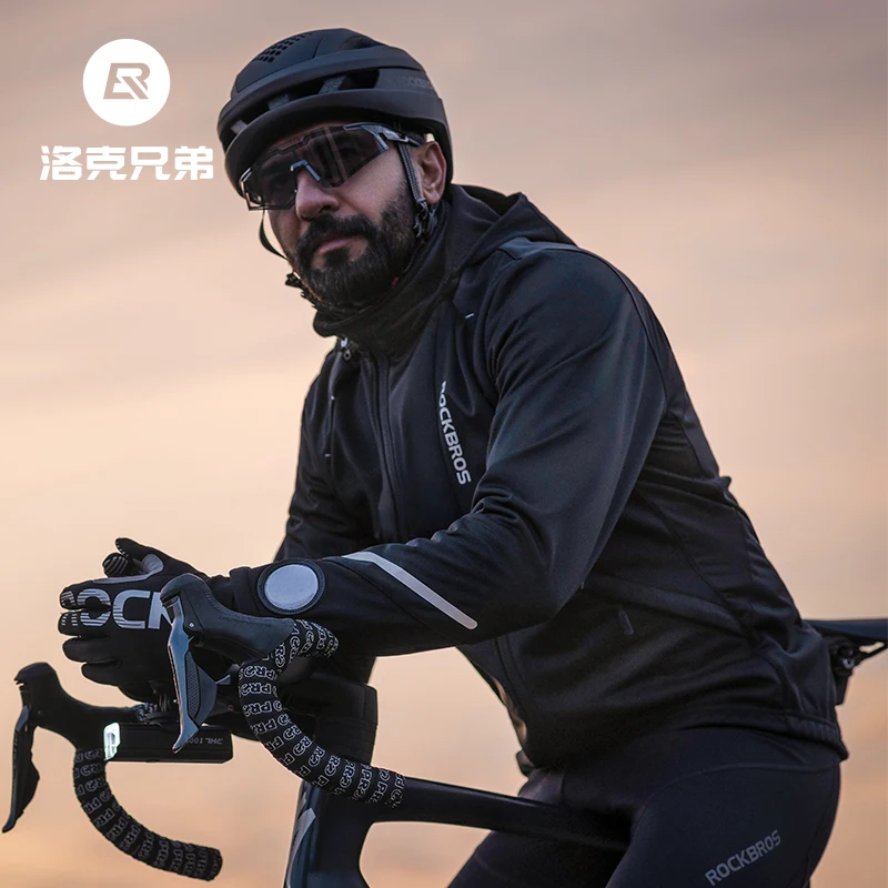 ROCKBROS Homens Vestuário Bicicleta Custom Reflective Ciclismo