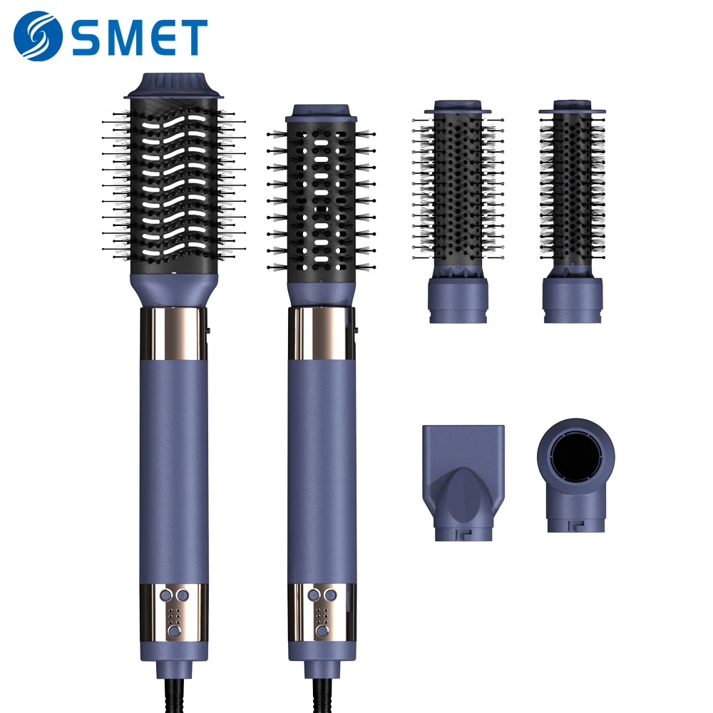 Высокоскоростная щетка для волос с 110000 об./мин. логотипом BLDC кисть ионным горячим воздухом 5 в 1 присосками