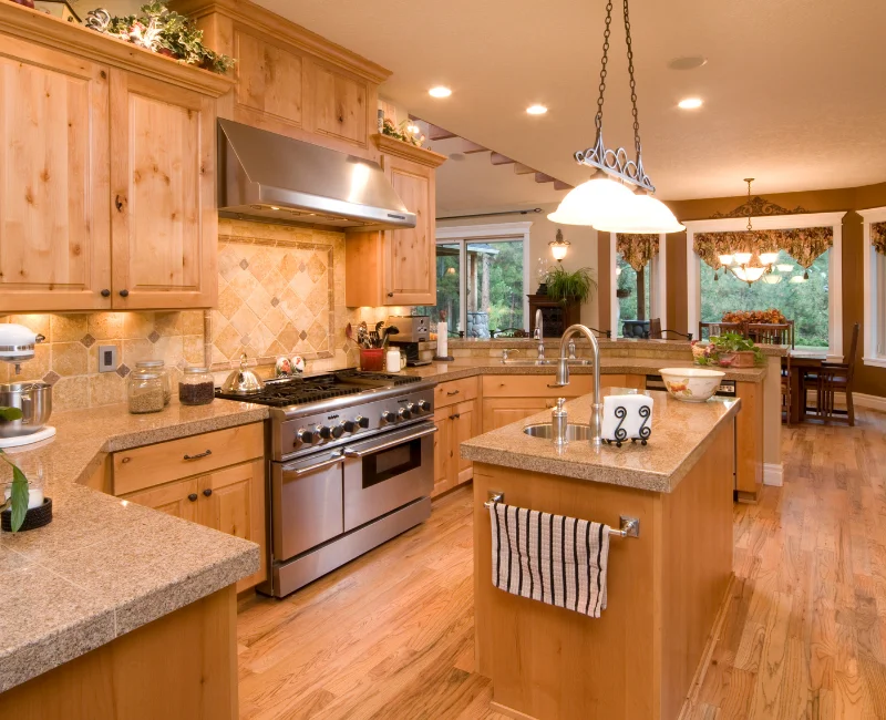 Custom Modular Kitchen Cabinets Soft Close Hinge Painted Door Panel ...