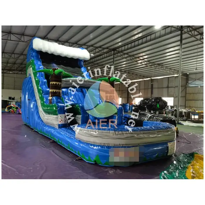 Inflatable Game Water Park Playground Inflatable Playground Tropical ...