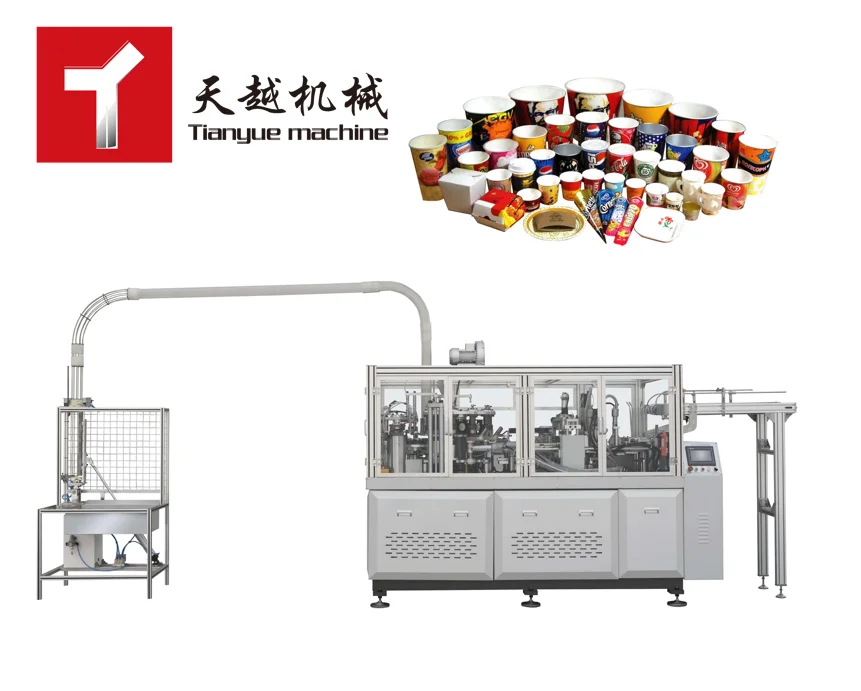Multi Size Ultrasonic Sealing Paper Cup Making Machine Low Cost High Speed Fully Automatic Low Price of Paper Cups Machine