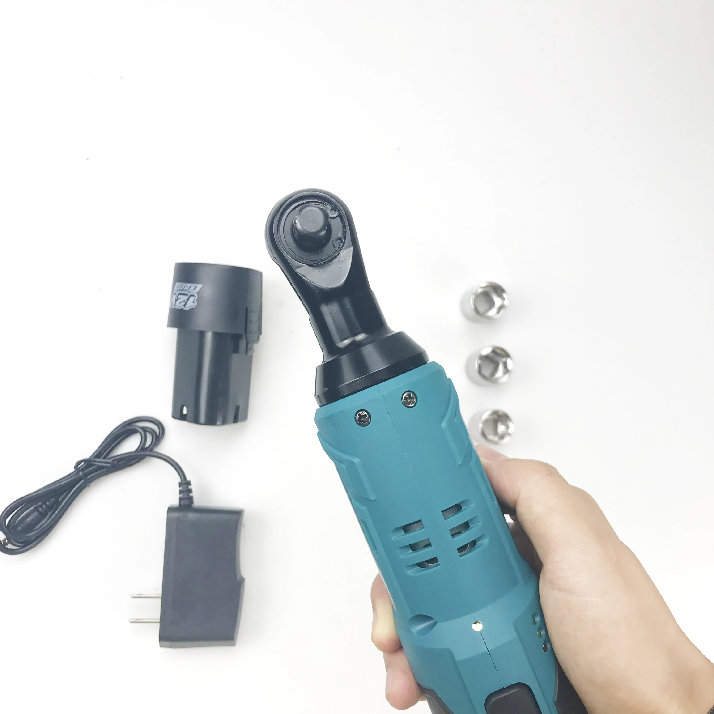 Wireless Tool Automatic Torque Wrench Cordless Impact Screwdriver Portable Powerful Ratchet Electric Wrench