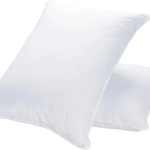 Wholesale 100% Cotton Five-star Hotel Rectangular Pillow Soft Comfortable Neck Protection Sleeping Pillow Feather Microfiber