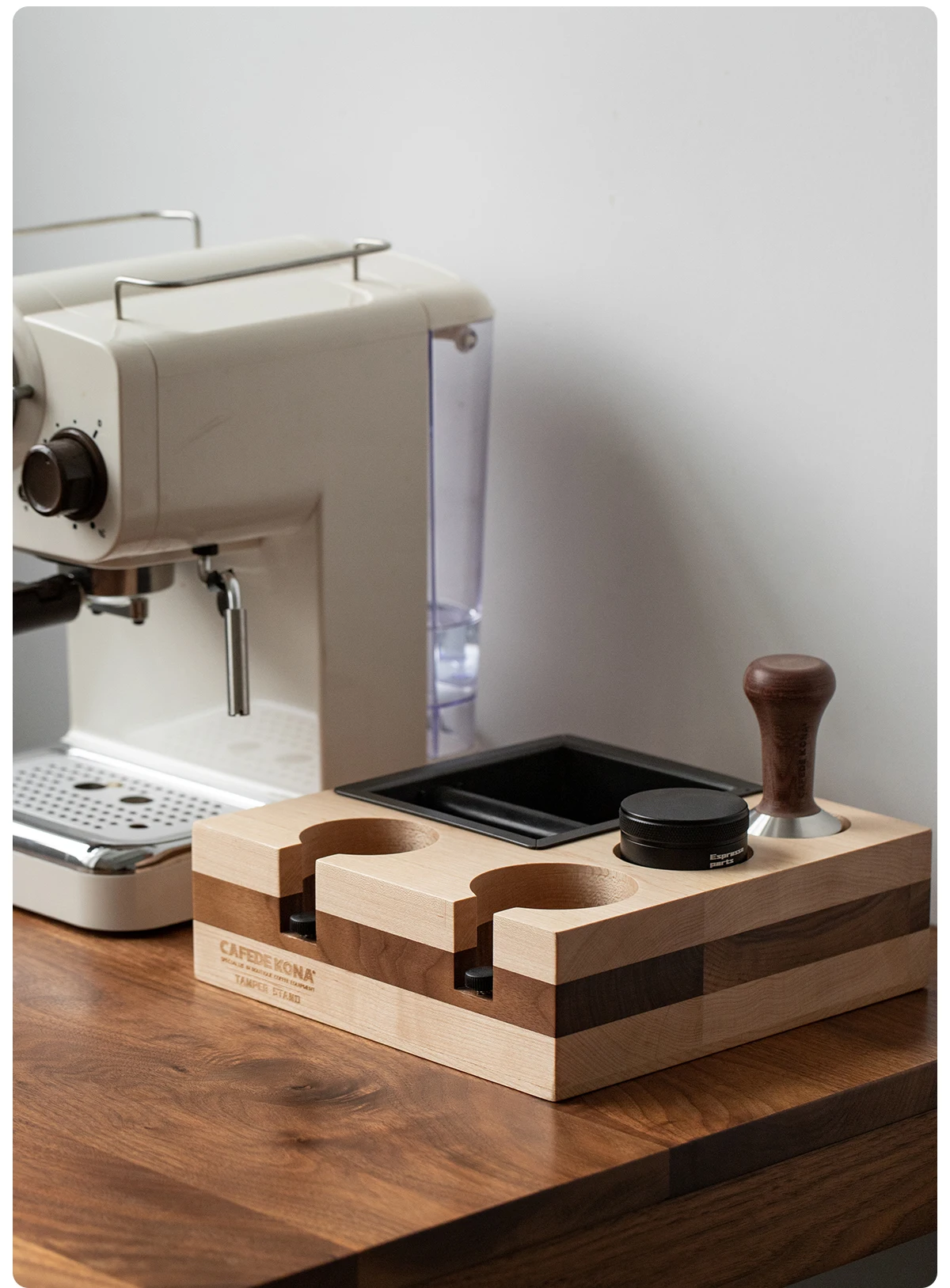 Cafede Kona Espresso Coffee Grind Container Handle Round Coffee Knock Box Buy Knock Box