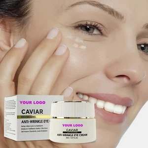 Luxury Anti-Aging Hydrating Caviar Extract Eye Cream with Vitamin E & Ceramide for Reducing Fine Lines Dark Circles & Puffiness