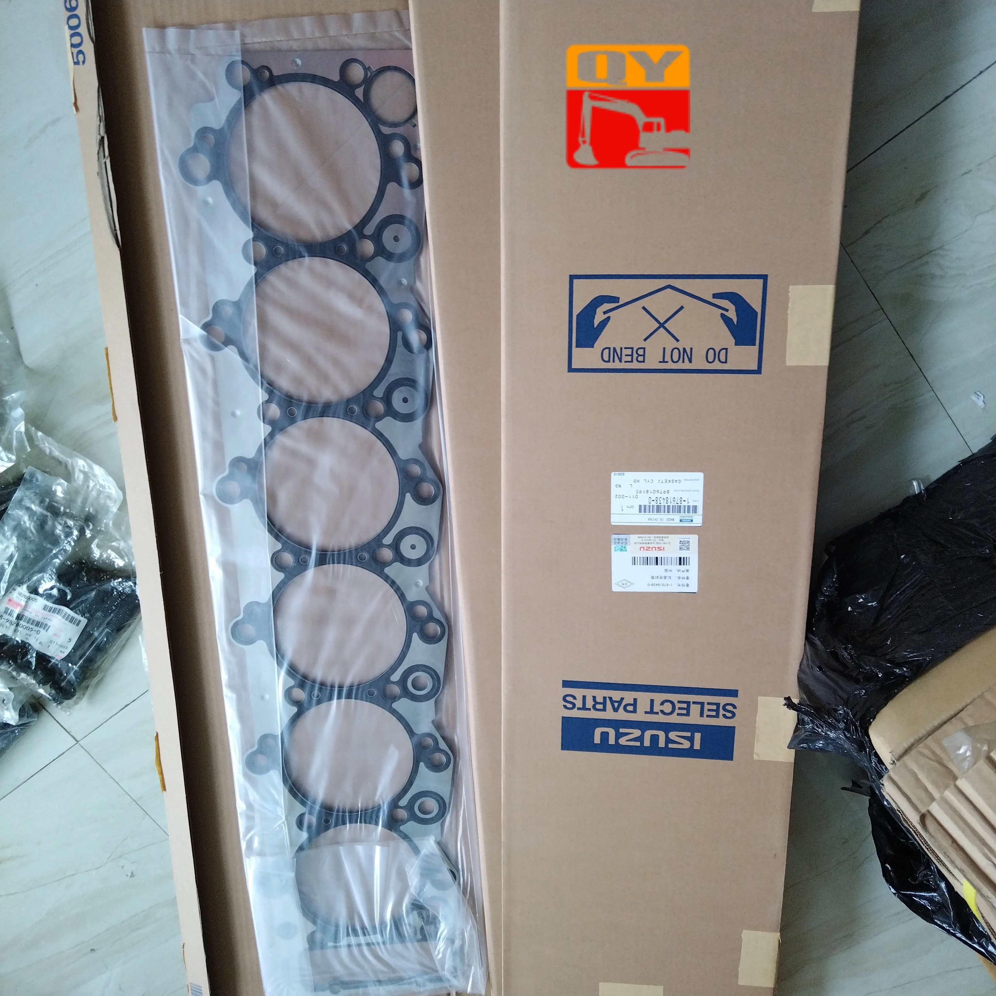 SY365 SY385C Excavator Parts - Original Cylinder Head Gasket