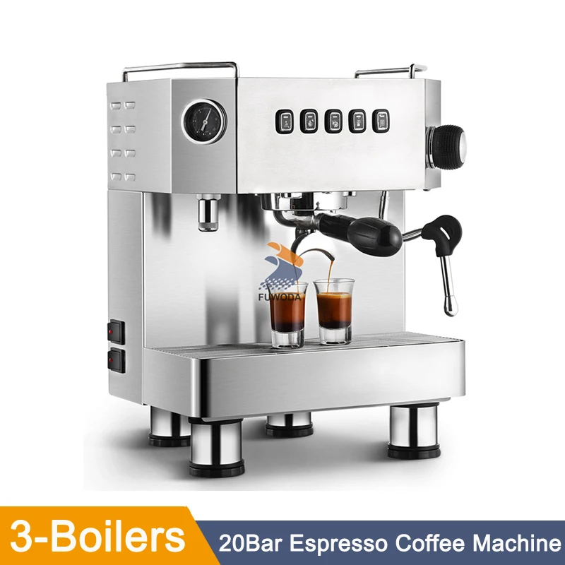 Classic Italian Semi Auto Cafeteria Manual Filter Maker Espresso Coffee Machine