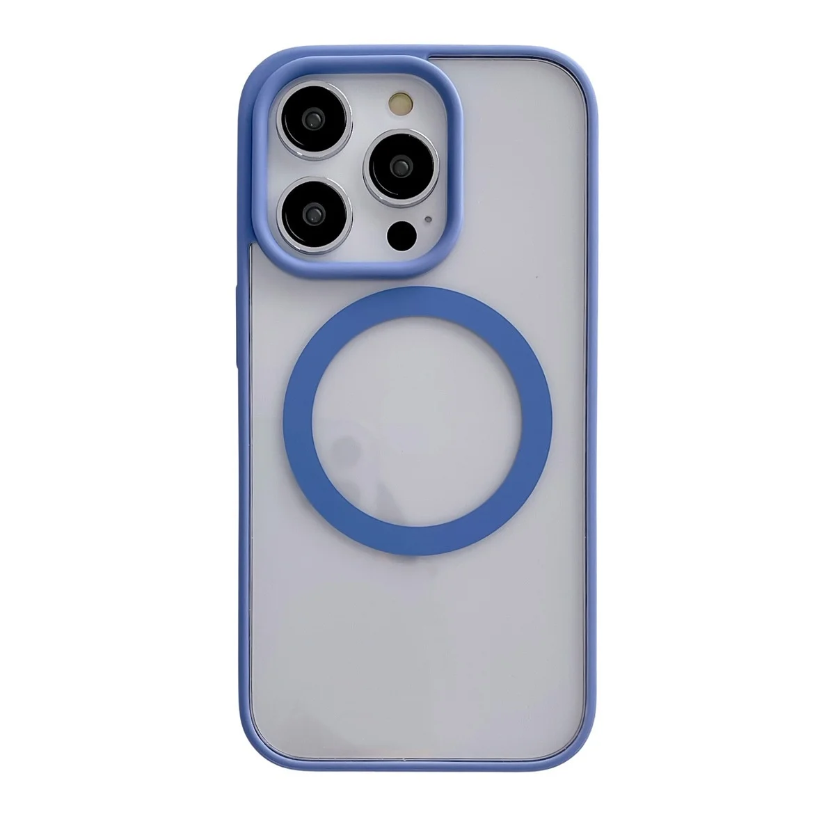 Laudtec 2025 Luxury for iPhone 17 Pro Max Hard PC TPU Hybrid Magnetic Wireless Charging Shockproof Pure Color Mobile Case