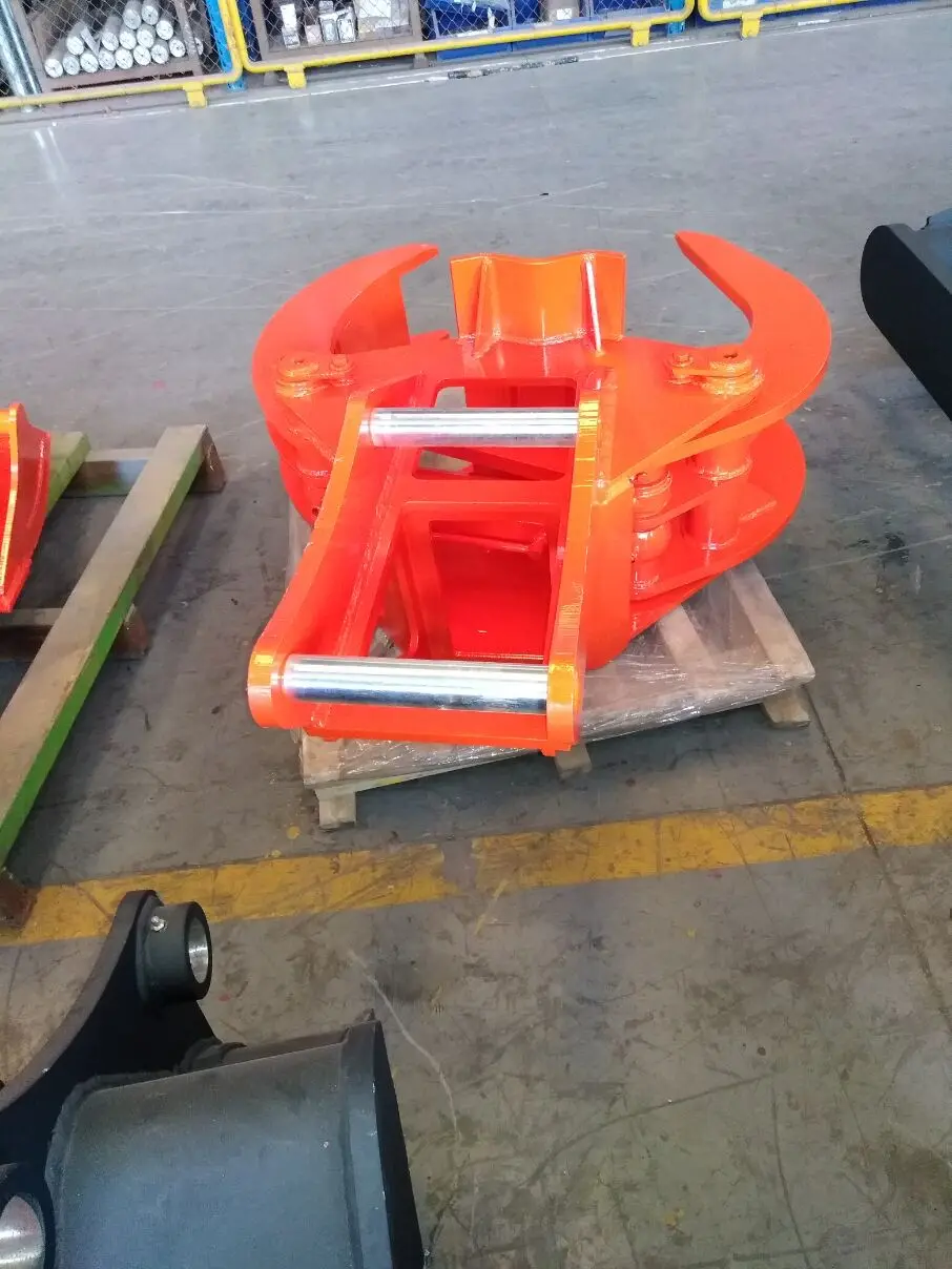 8t Stump Shear Excavator Hydraulic Wood Q345B NM400 Material