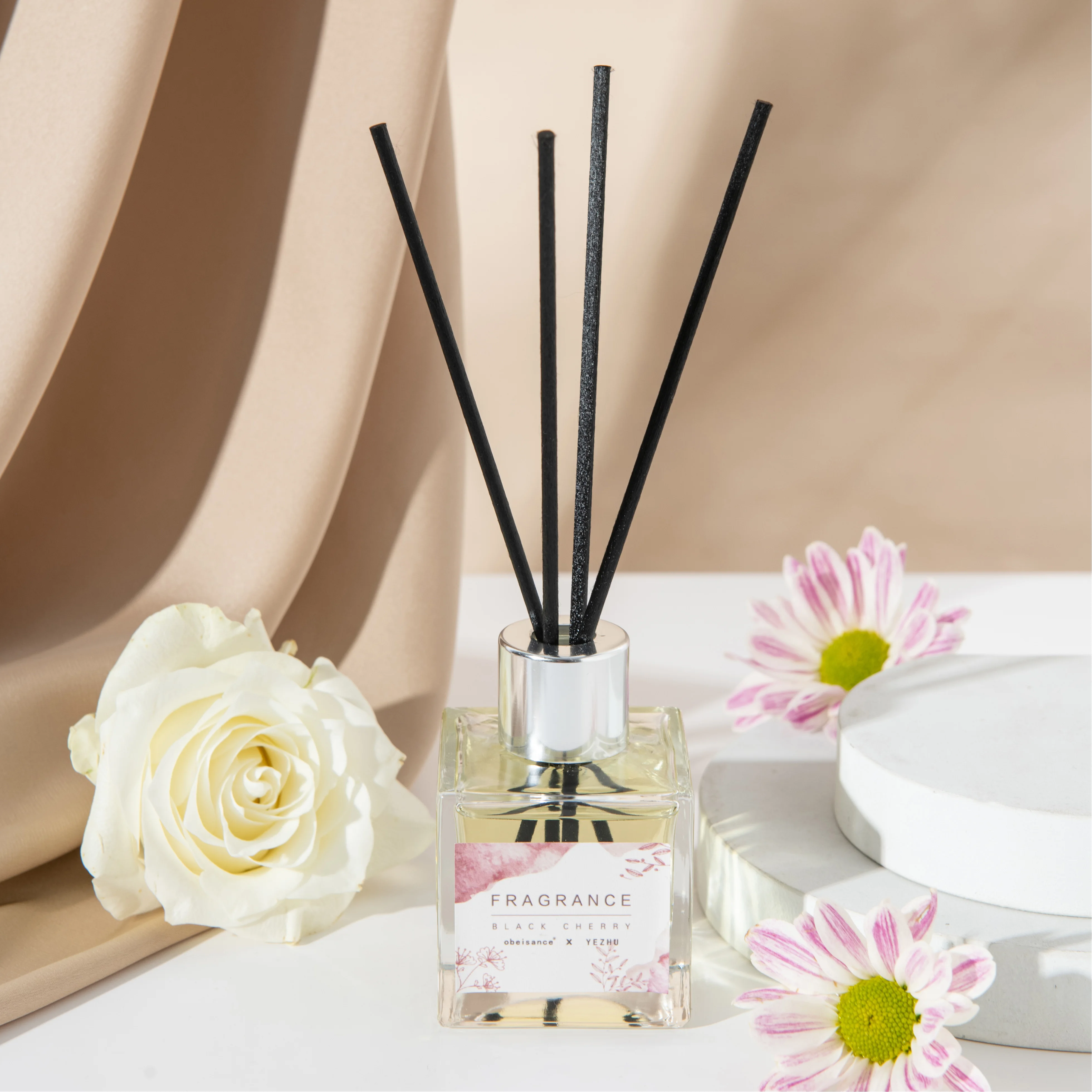 product 50ml wholesale transparent bottle custom private label luxury high concentrated essential oils reed diffuser684-6