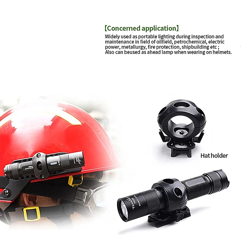 Tank007 Factory Fireman Flashlight LED Headlight Camping Explosion Proof Torchlight Head Lantern Rechargeable Frontal Head Lamp