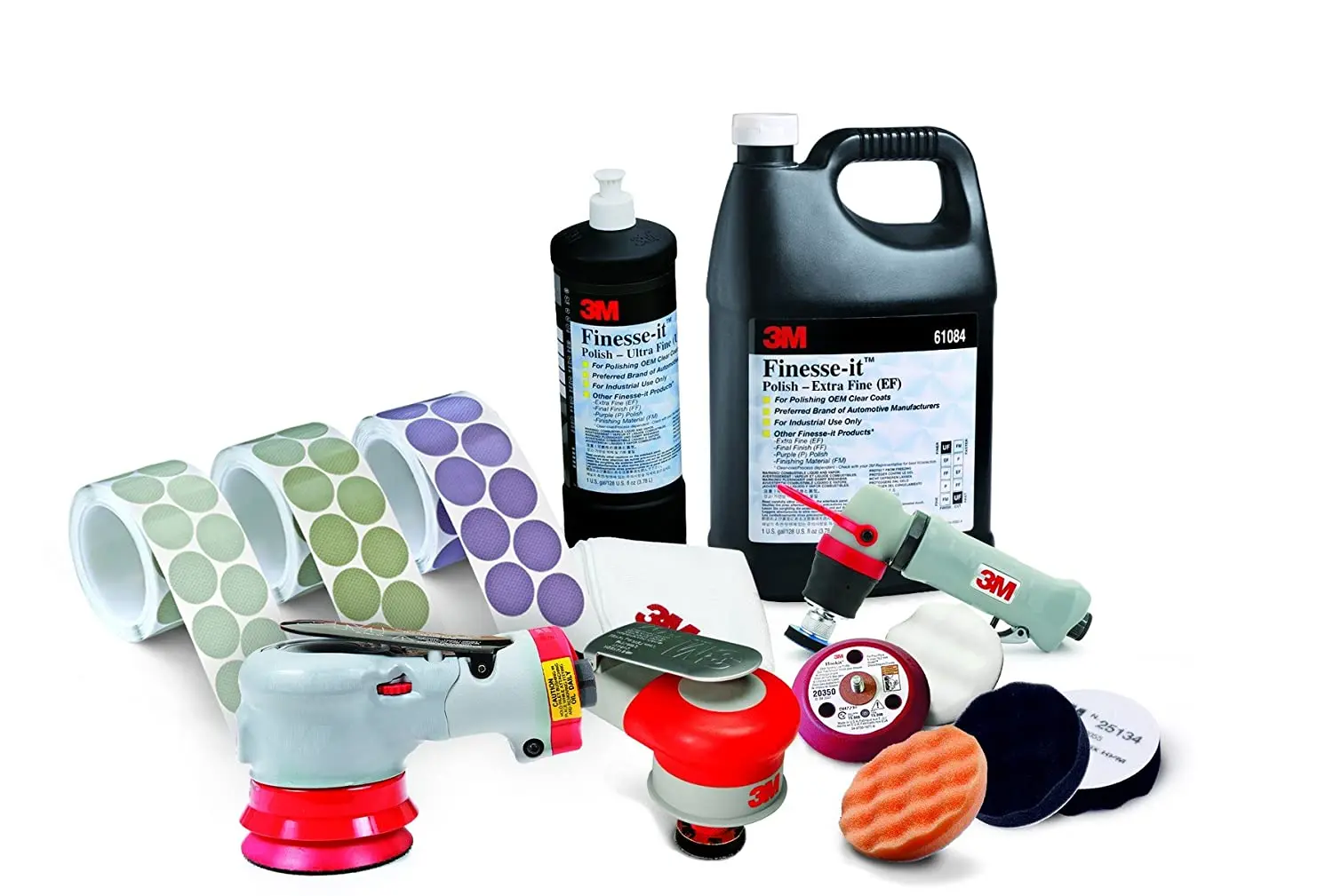 3M Mini Random Orbital Nib Sander Pneumatic Palm Sander for Automotive Paint Repair Air Powered Tool