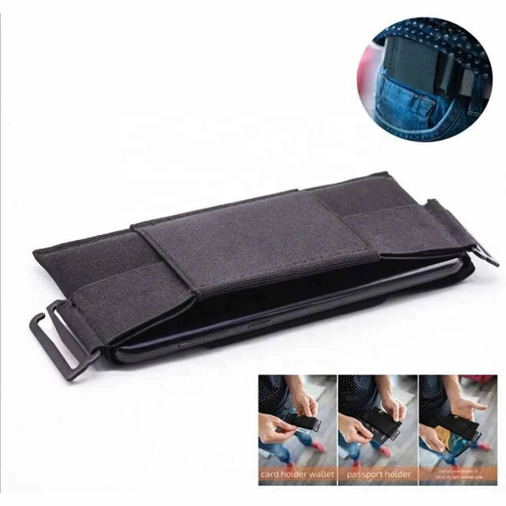 Blongk Small Waist Bag Genuine Leather Mini Belt Pack Wallet Card