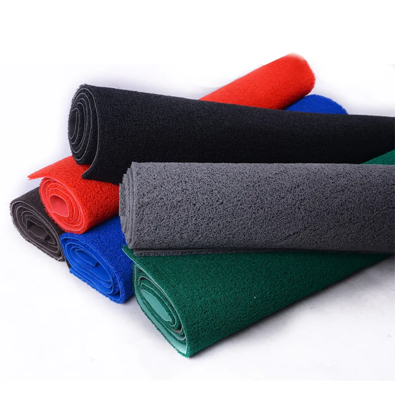 Hj Customized Waterproof 10mm 12mm Pvc Mat Long Floor Carpet Roll Out