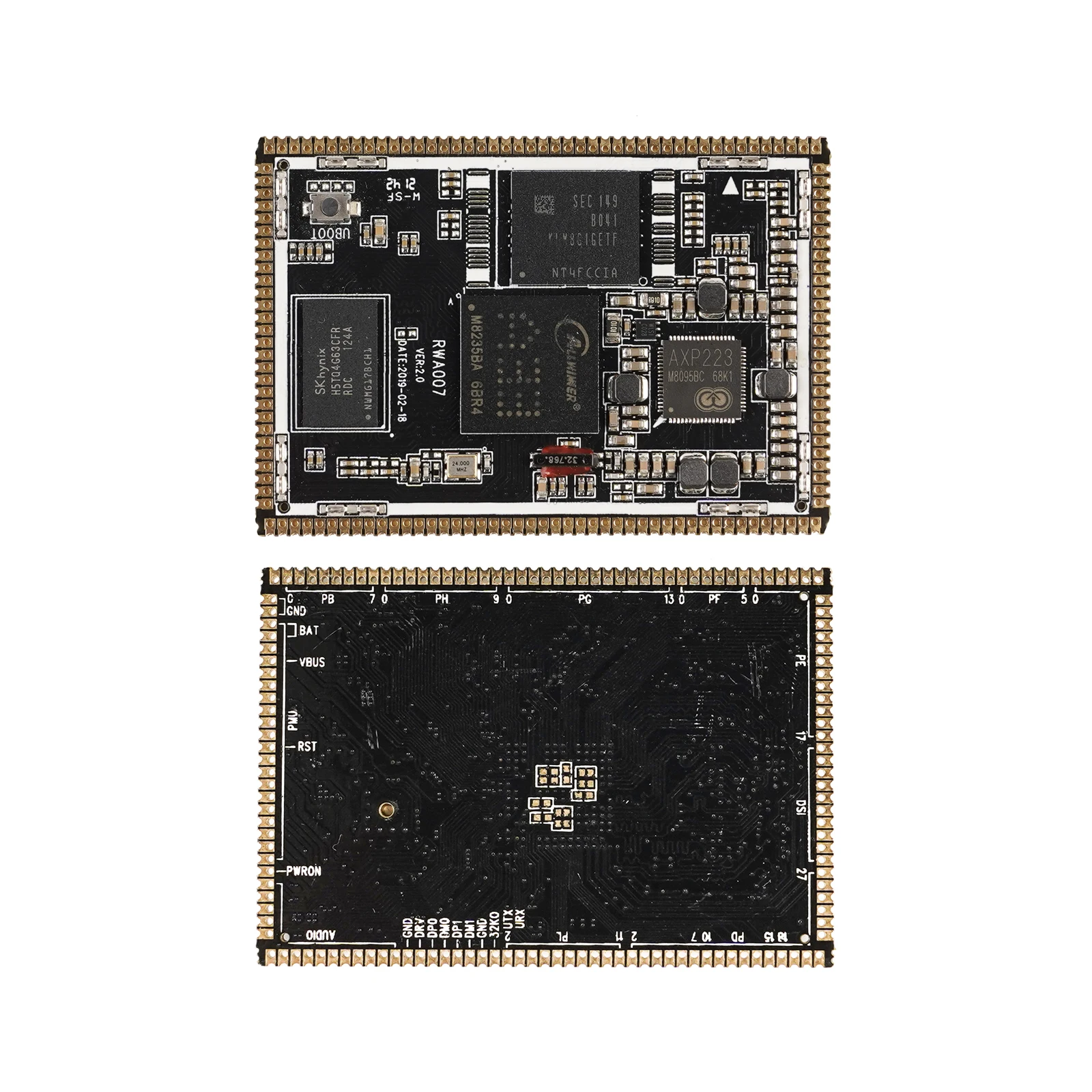 Lowest Android Solution Allwinner A33 SoM Boar WiFi USB MIPI RGB LCD 512MB 8GB For Android Intercom And Smart Home Automation