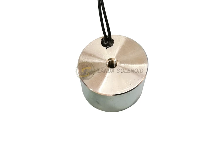 25Kg Force Electric Holding Magnet Small Lifting Electromagnet