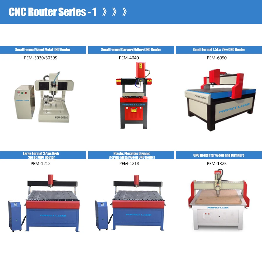 Computer Controlled Cabinet Making Wood CNC Router Machine