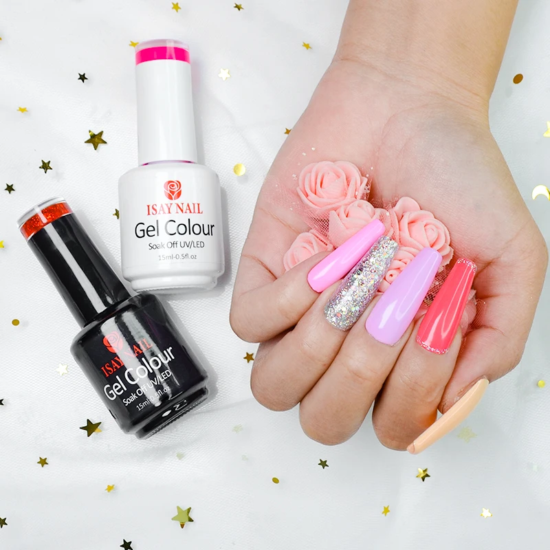15 мл Замачивание УФ гель лак для Ногтей Стойкий 100 цветов ногтей