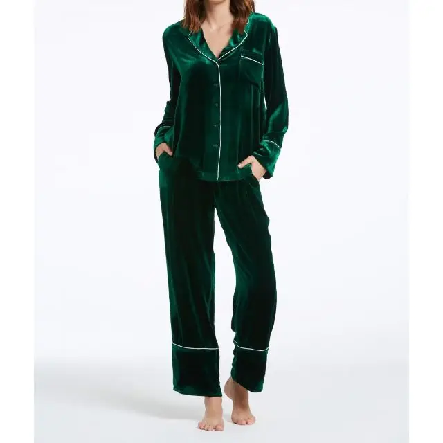 Zwart fluwelen pak jaren '80 Kleding Meisjeskleding Pyjamas & Badjassen Pyjama Sets S 