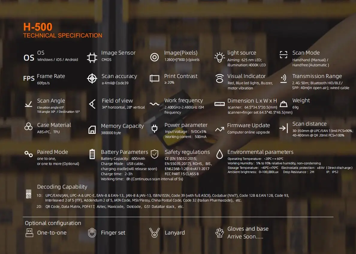 Library Inventory Scanners Trolley Code Grabber Android Hand Warehouse ...