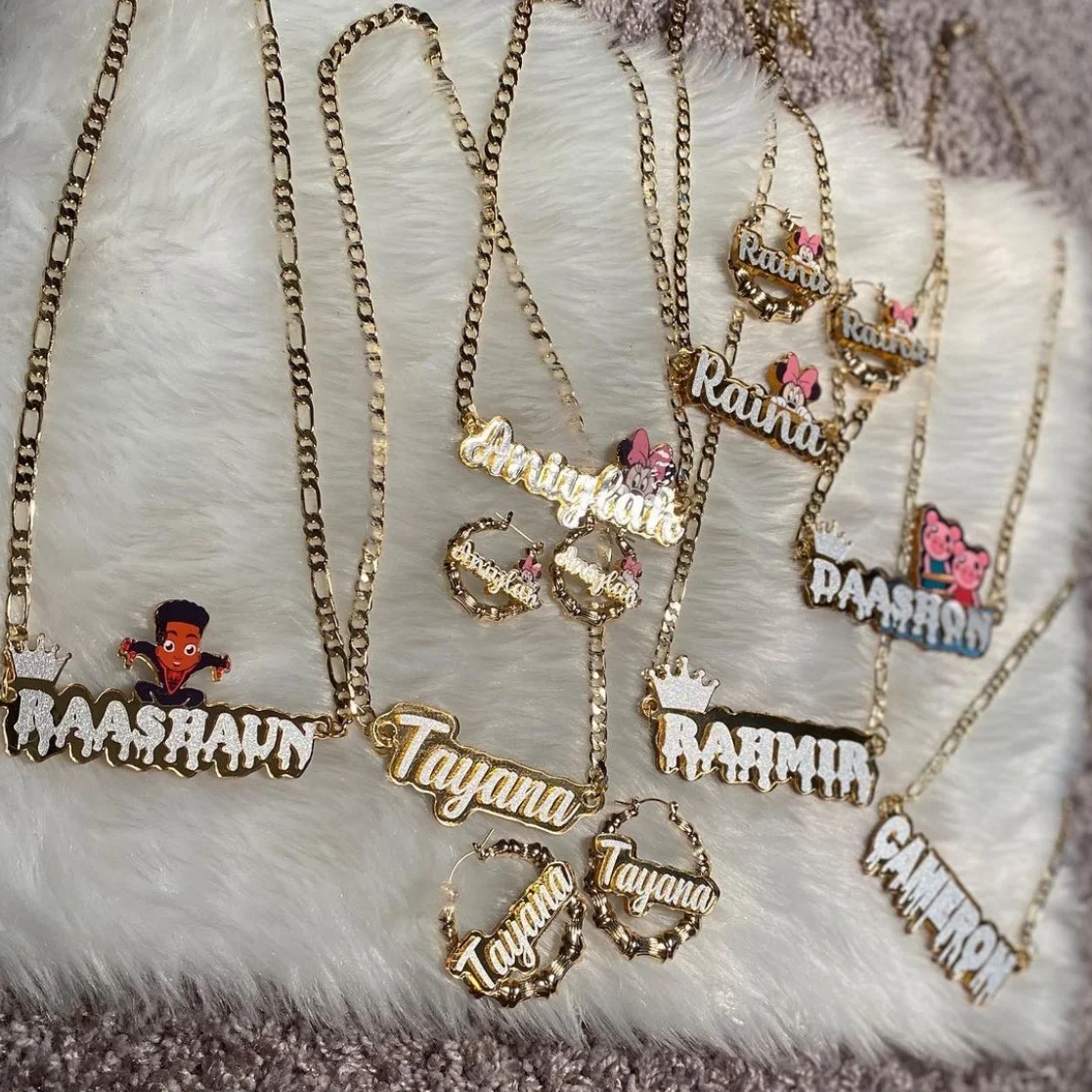 Customized Baby Name Pendant 