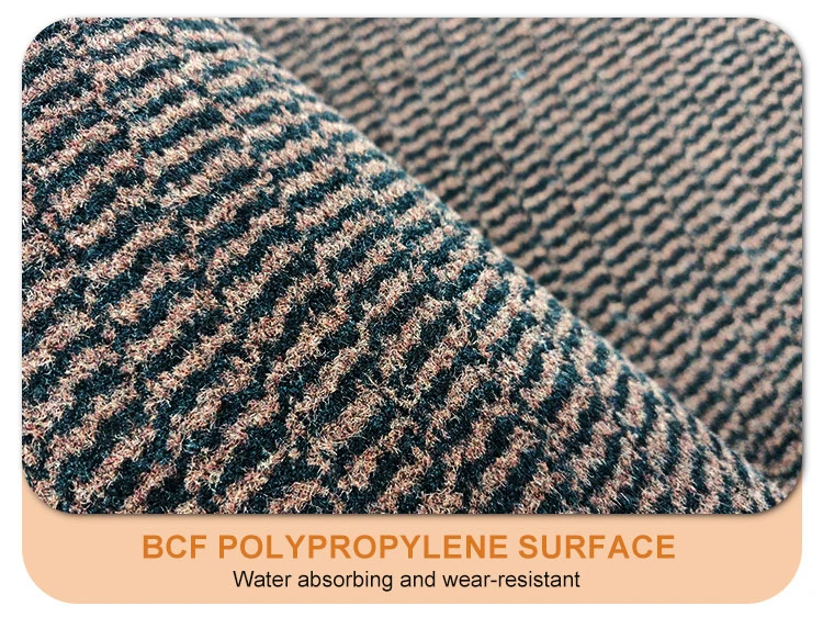Durable Classic PP Cut Pile TPE Backing Doormat Modern Style Outdoor Entrance Mat(图5)