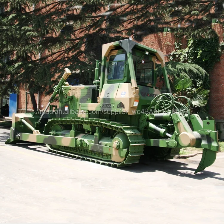Китайский Shantui SD22J 220HP военный бульдозер для продажи