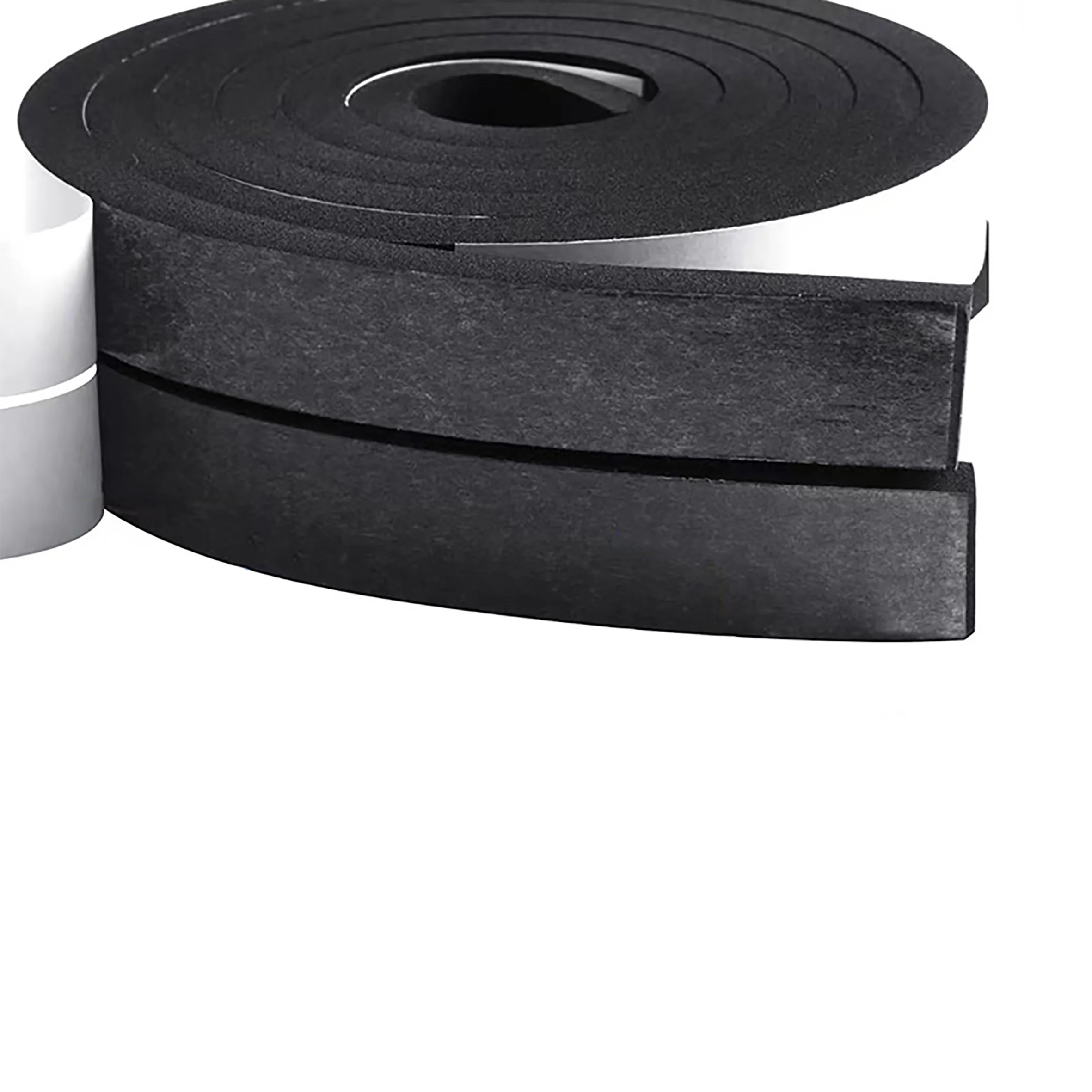 Closed Open Cell Pvc Pu Neoprene Sbr Epdm Foam Rubber Seal Strip Adhesive Backed