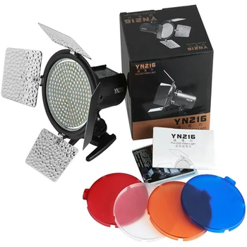 Top Sales YONGNUO YN216 LED 3200~5600K Photography Light Video Light with 4 Color Temperature Panels for Tiktok youtube Live product image