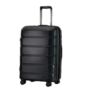 DIZHEN Direct Sale Durable PP Hard Shell Luggage Aluminium Travel Suitcases Sets High Quality Rolling Box
