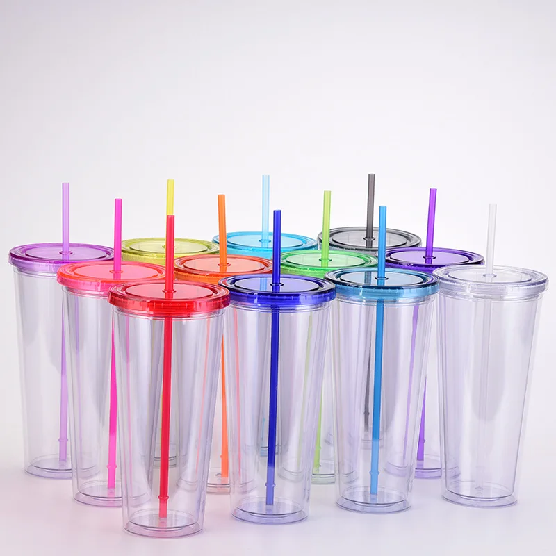 Custom Logo Reusable 32 Oz Acrylic Tumbler - Sustainable